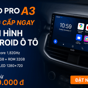 Màn hình ô tô Oled Pro giá chỉ 1,5 triệu
