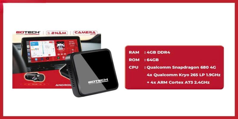 Thông số kỹ thuật của Android Box Gotech GB4