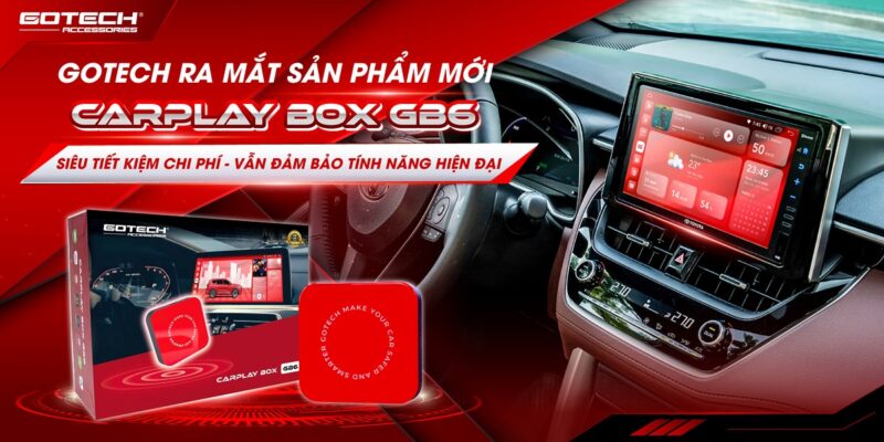 Gotech GB6 cung cấp nhiều tiện ích cho người dùng