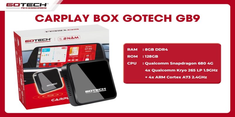 Giới thiệu khái quát Android Box Gotech GB9