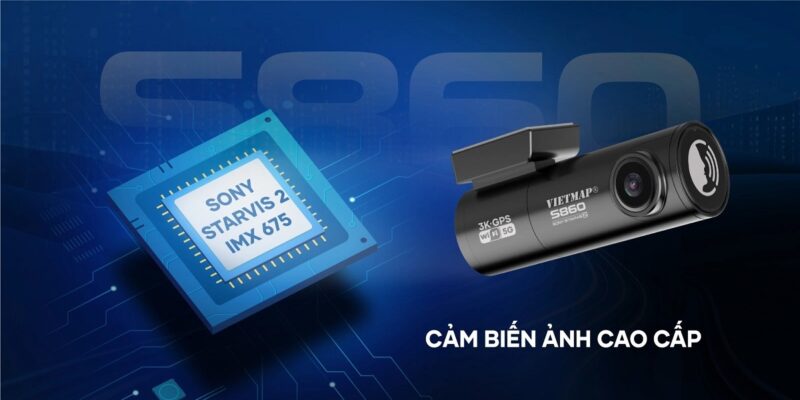 Thiết kế camera hành trình VIETMAP S860