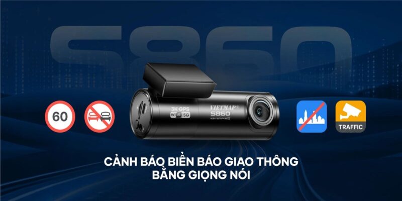 S860 bổ sung khả năng cảnh báo bằng giọng nói và dữ liệu biển báo