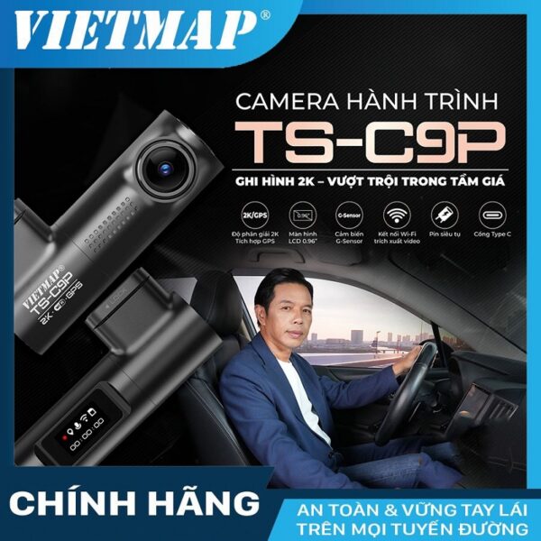 CAMERA HÀNH TRÌNH VIETMAP TS-C9P