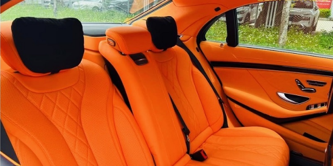 Các vị trí thường được đổi màu trong xe ô tô.