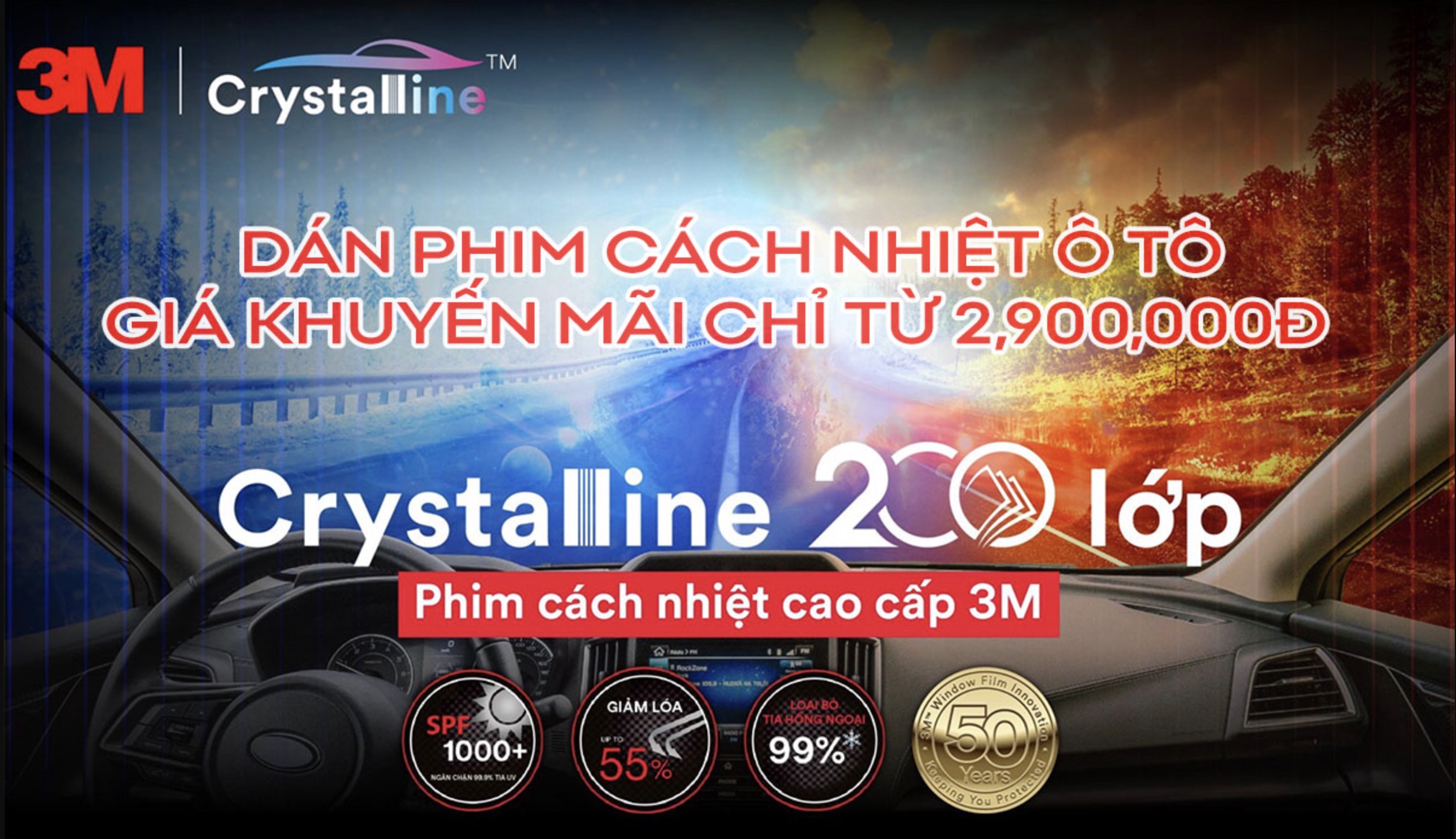 Dán phim cách nhiệt ô tô tại Xe Đẹp Detailing