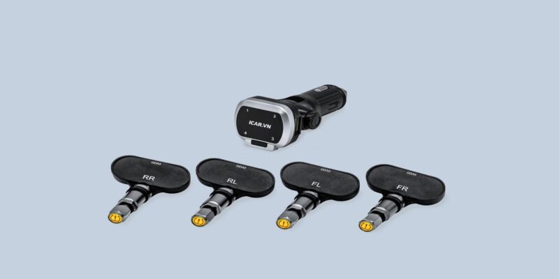Cảm biến áp suất lốp ICAR Ellisafe C33 tương thích với nhiều dòng xe