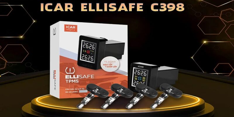 Đánh giá lợi ích cảm biến áp suất lốp ICAR Ellisafe C398 với khách hàng