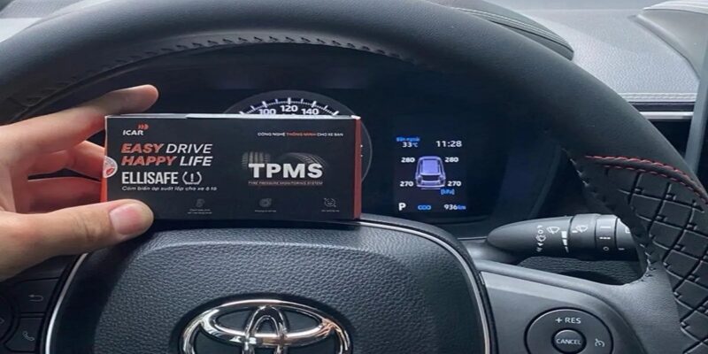 Giới thiệu sản phẩm cảm biến áp suất lốp ICAR Ellisafe I3C lite