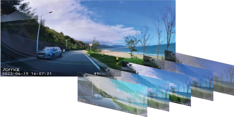 Chất lượng hình ảnh của 70MAI A200 luôn sắc nét