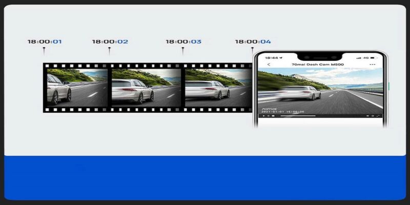 Camera 70MAI M500 đảm bảo chất lượng ghi hình cao