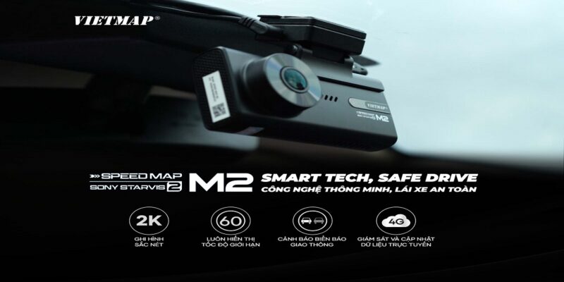 Giới thiệu sản phẩm camera hành trình Vietmap M2