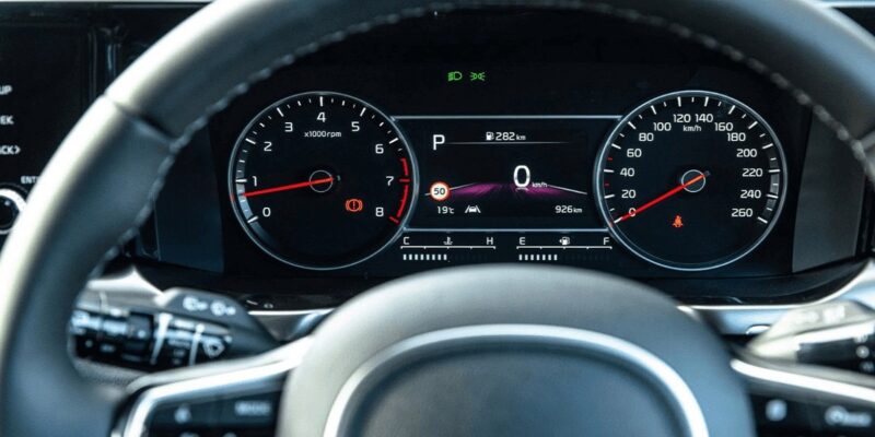 ODO SLIM Pro được cảnh báo bằng ký hiệu hiển thị