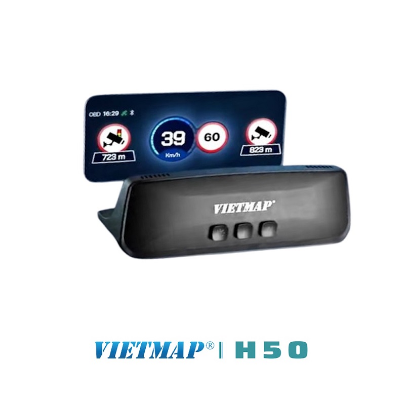 VIETMAP HUD H50 của xe điện